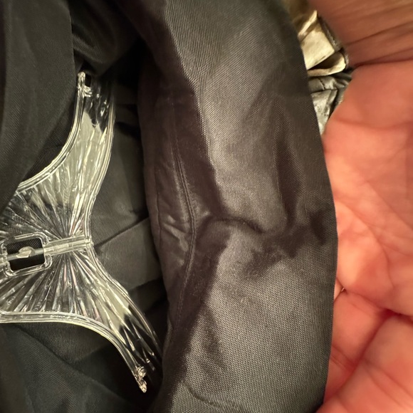 Banana Republic jacket raincoat button down removable belt 2 pocket Medium NWOT - Picture 7 of 8